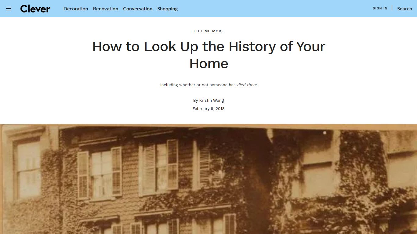 How to Look Up the History of Your Home - Architectural Digest