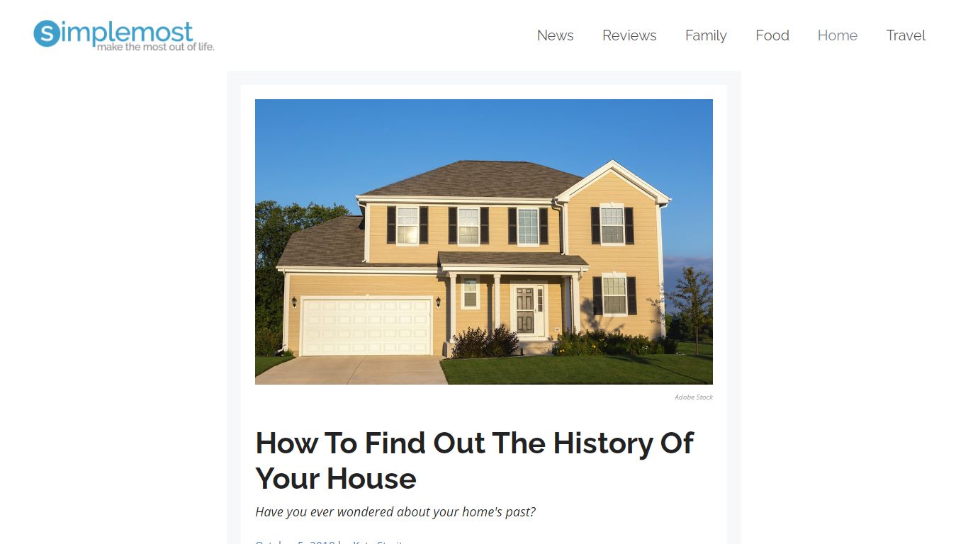 How To Find Out The History Of Your House - Simplemost